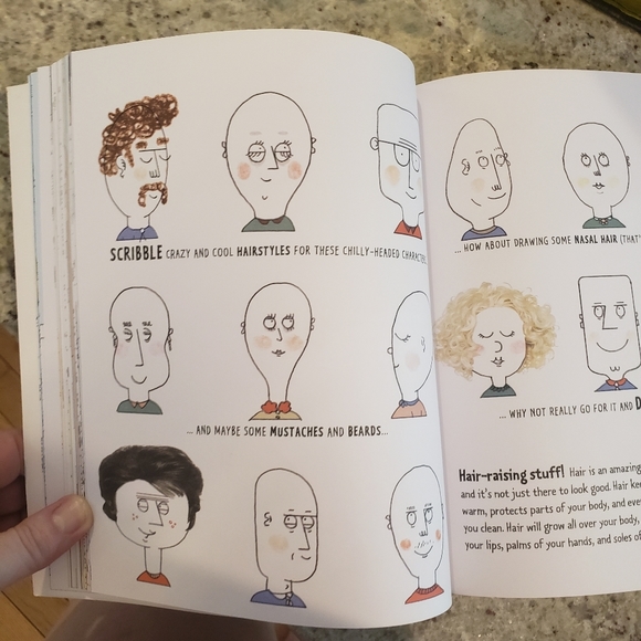 MEGADOODLE! Doodling, Fascinating Facts, Kids Book, Learn to Draw, Quiet Time - Picture 2 of 7